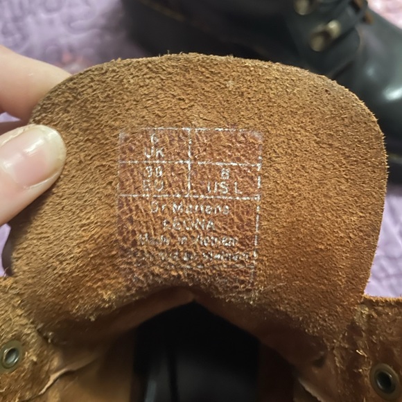 VINTAGE doc marten platform bronze eyelets - Picture 5 of 6